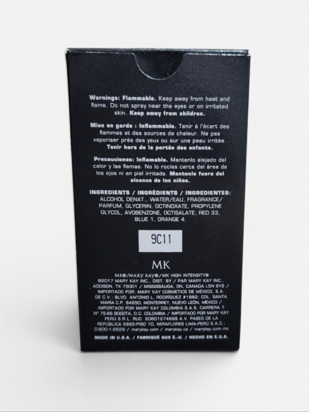 MK High Intensity Mens Cologne 2.5 oz 73 ml - Picture 2 of 3
